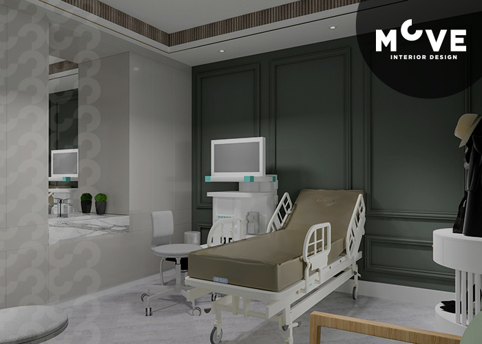 Move İç Mimarlık ile Modern Klinik Tasarımı