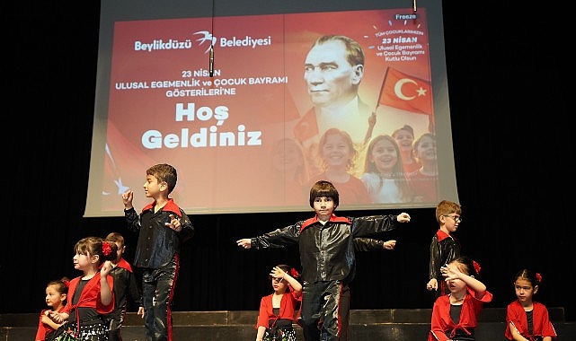 Beylikdüzü’nde 23 Nisan Coşkusu Miniklerle Devam Ediyor