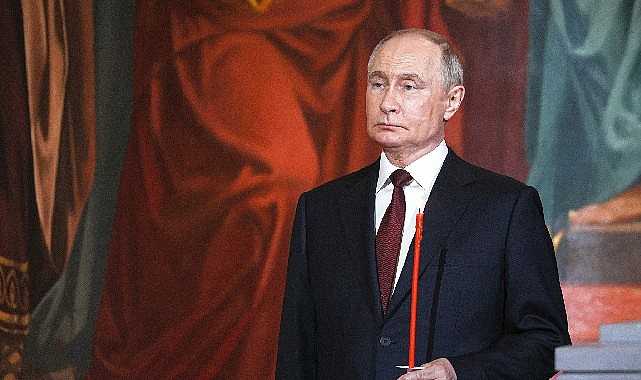 Moskova ve Tüm Rusya Patrik’i Kiril’e Paskalya Kutlamaları