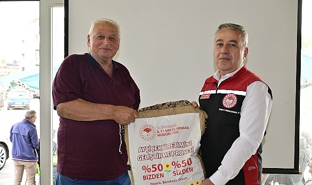 Ayçiçeği Üreticilerine Yerli Tohum Desteği