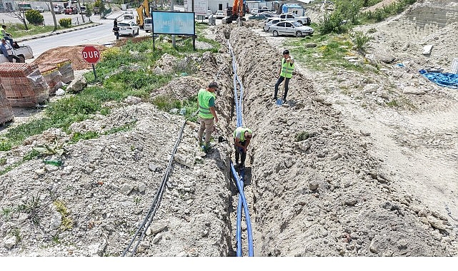 Demirci’ye kesintisiz içme suyu için dev adım