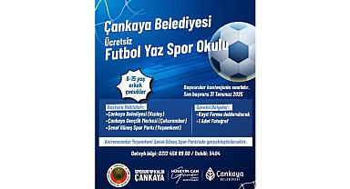 Çankaya Belediyesi’nden Ücretsiz Yaz Spor Okulları