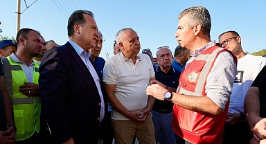 Başkan Dutlulu, Soma Yangınını Yerinde İnceledi