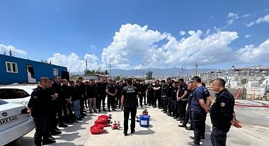 Konya ve Hatay İtfaiyelerinden Eğitimde Örnek İş Birliği