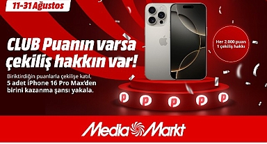 MediaMarkt’tan puanları hediyeye dönüştüren kampanya