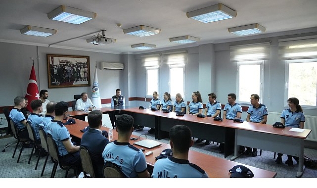 Milas Belediyesi Zabıta Memurları Görevlerine Başladı