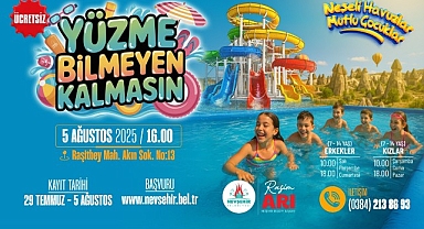 Nevşehir Belediyesi Yüzme Havuzu Açılıyor