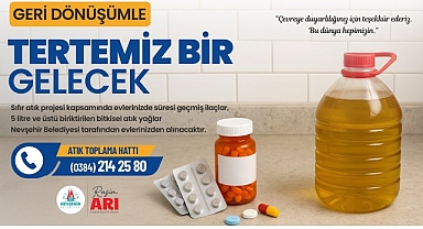 Nevşehir’de Geri Dönüşümle Geleceğe Yatırım Yapıyoruz