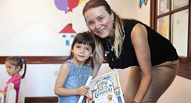 ​Başkan Mutlu, Oyun Evi’nin minikleriyle buluştu