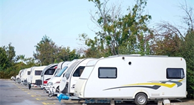 Karavancıların tercihi İnciraltı Karavan Parkı