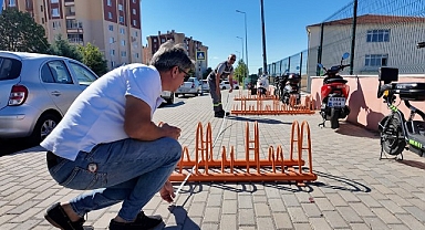 Yeni bisiklet park istasyonları konumlandırılıyor