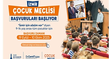 İzmir Çocuk Meclisi başvuruları başlıyor