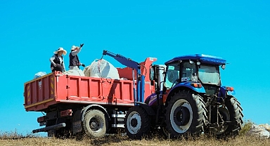 1.140 dekarlık alanda biberiye zamanı