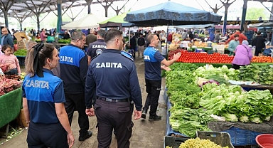 Buca Belediyesi’nden pazar yerlerinde denetim