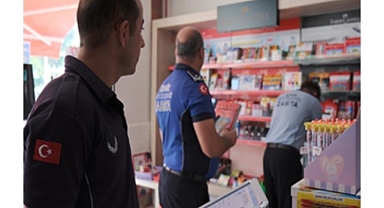 Kantin ve kırtasiyecilerde hem hijyen hem de etiket kontrolü