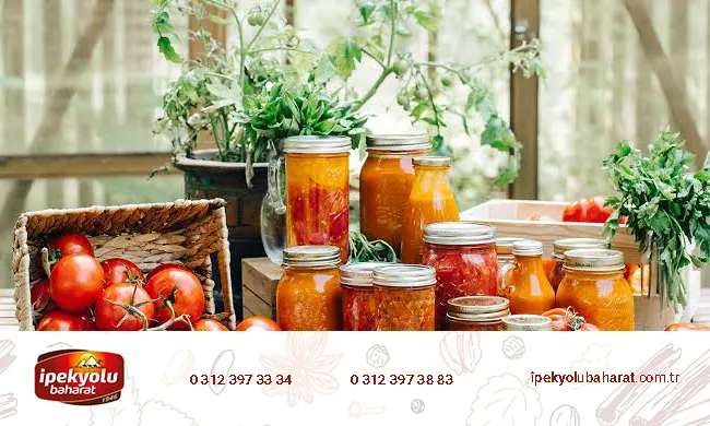 Ağustos Ayında Kışlık Hazırlıklara Lezzet Katan Baharatlar